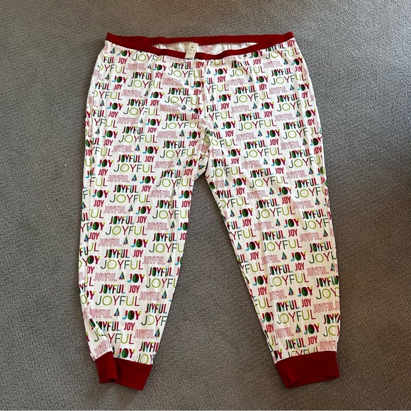 NWT Target Wondershop 4x Christmas Joyful Pajama Set - Picture 5 of 5